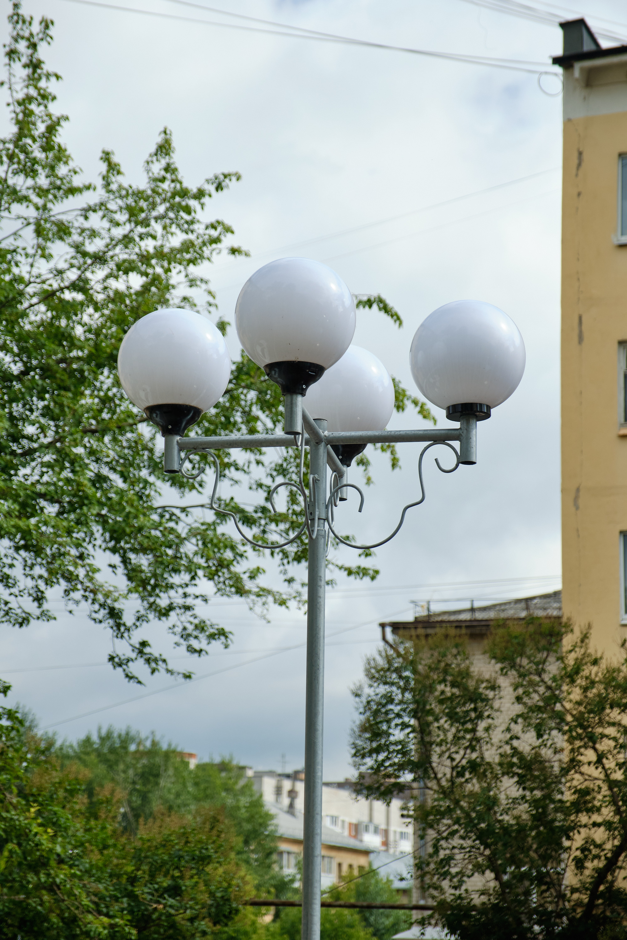Сквер на улице Агрономическая (г. Екатеринбург, Свердловская область).