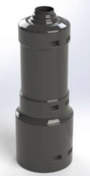 Фото Цоколь Д-115 стеклопластиковый парковый D115-230 Н-1050 F320 от ОГК Опора